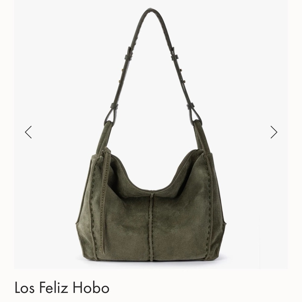 •NEVER USED• The Sak Los Feliz Moss Suede Hobo Bag - Picture 7 of 11